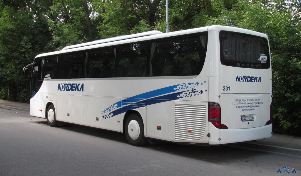 Латвия, Setra S415GT-HD № 231