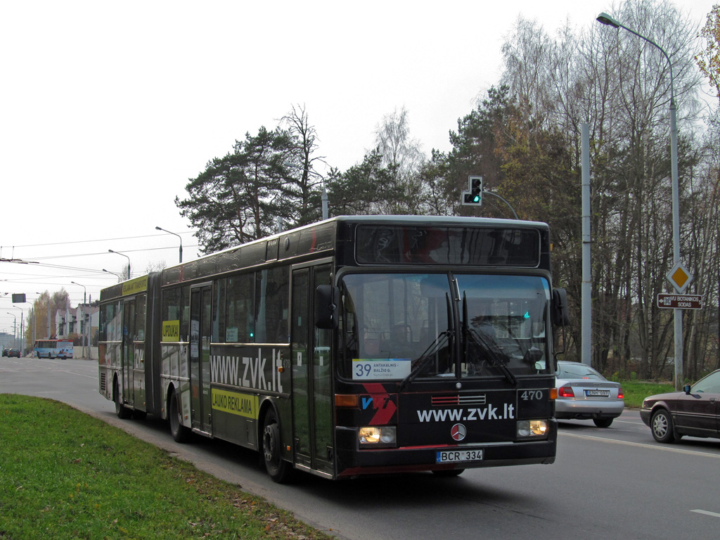 Литва, Mercedes-Benz O405G № 470