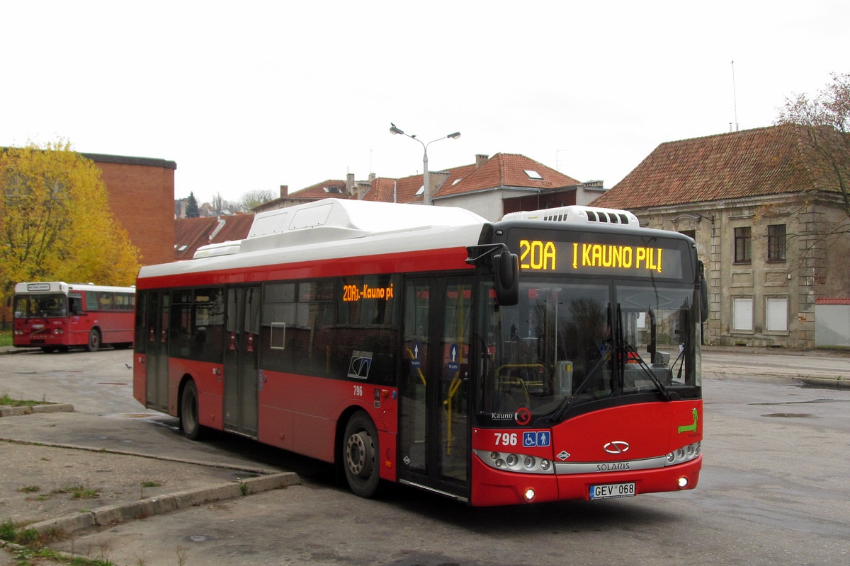 Литва, Solaris Urbino III 12 CNG № 796