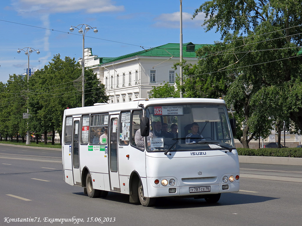 Свердловская область, ЧА A09204 № У 787 СЕ 96