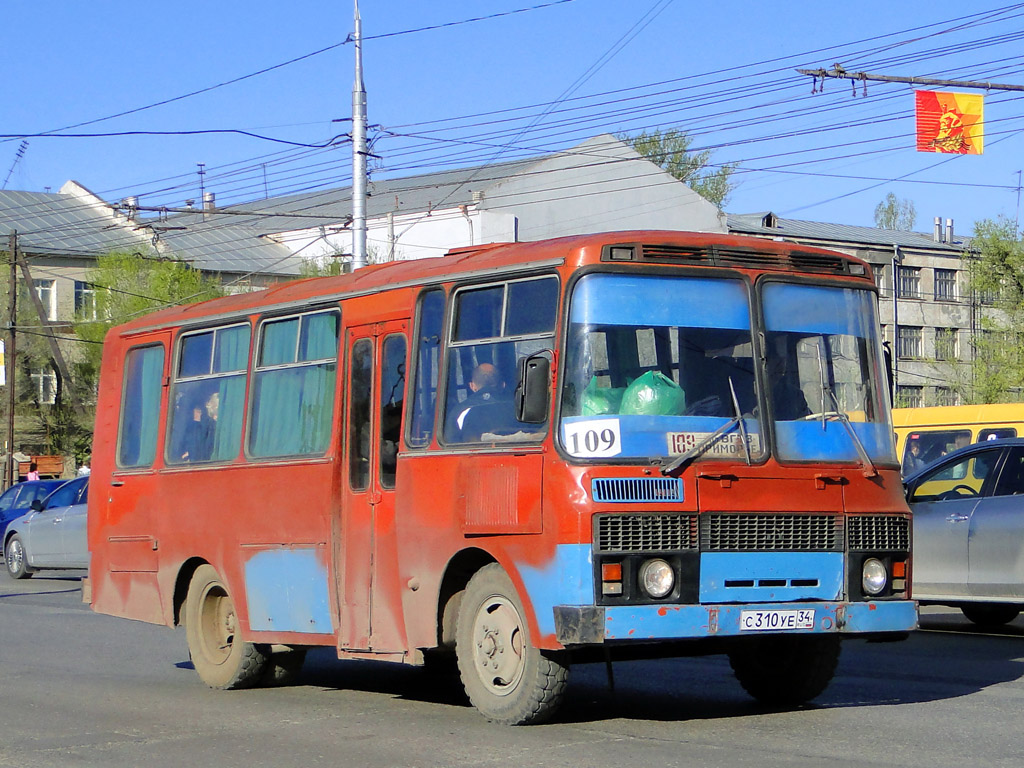 Волгоградская область, ПАЗ-3205 (00) № С 310 УЕ 34