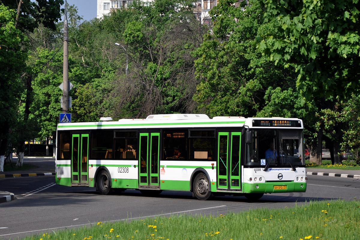 Moskau, LiAZ-5292.22 (2-2-2) Nr. 02308