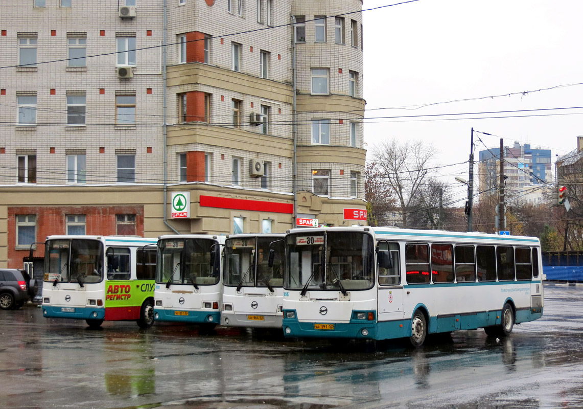 Obwód niżnonowogrodzki, LiAZ-5256.26 Nr 70587; Obwód niżnonowogrodzki — Bus stations, End Stations