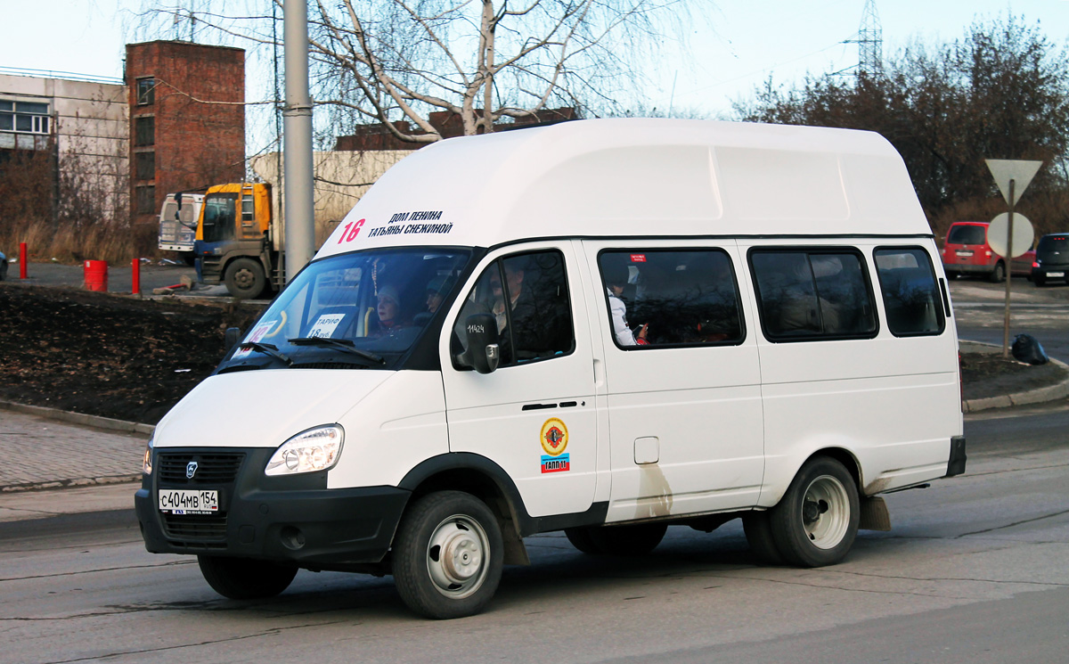 Novosibirsk region, Luidor-225000 (GAZ-322133) № С 404 МВ 154