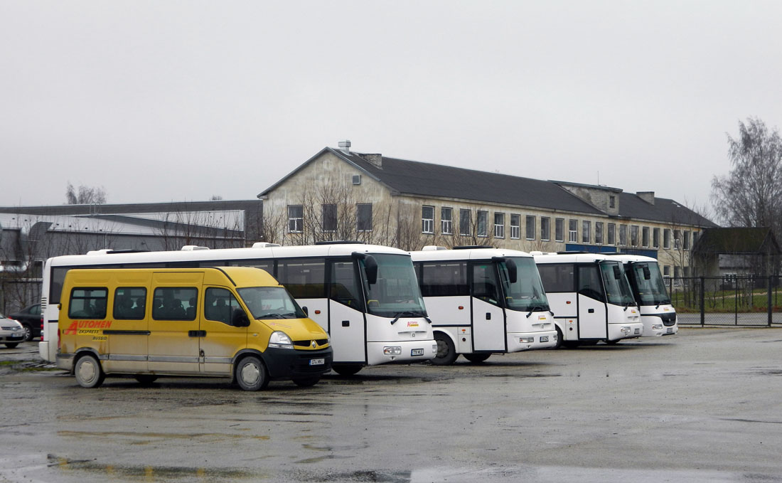 Эстония, Renault Master T35 № 074 MKU; Эстония — Viljandimaa — Автобусные станции, конечные остановки, площадки, парки, разное