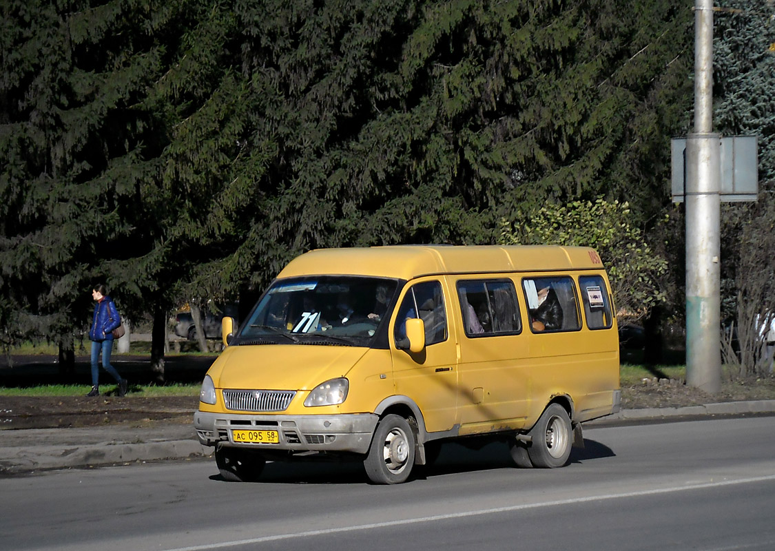 Penza region, GAZ-322132 (XTH, X96) Nr. АС 095 58