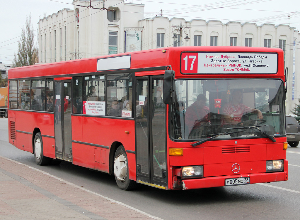 Владимирская область, Mercedes-Benz O405N № У 005 МС 33