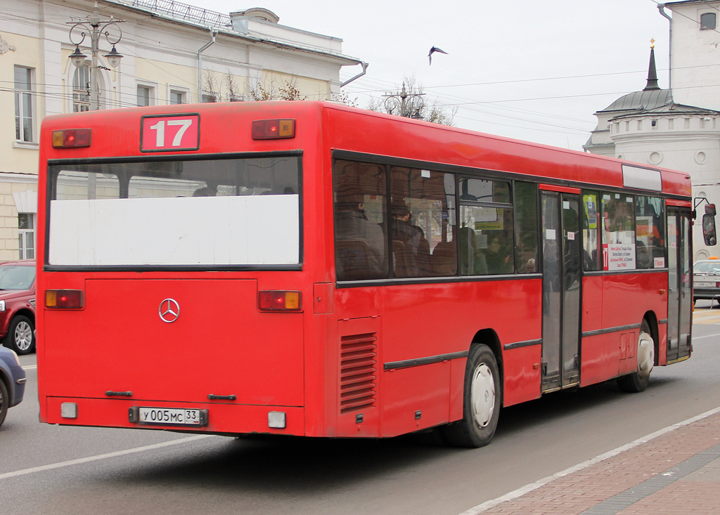 Владимирская область, Mercedes-Benz O405N № У 005 МС 33