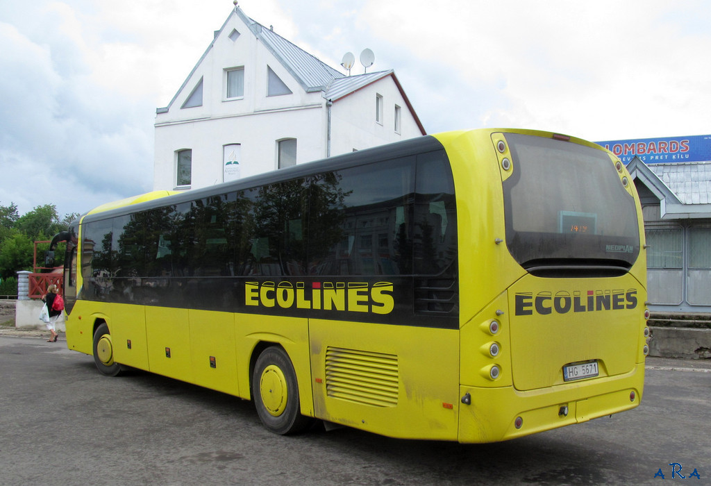 Латвия, Neoplan P23 N3516Ü Trendliner Ü № 120