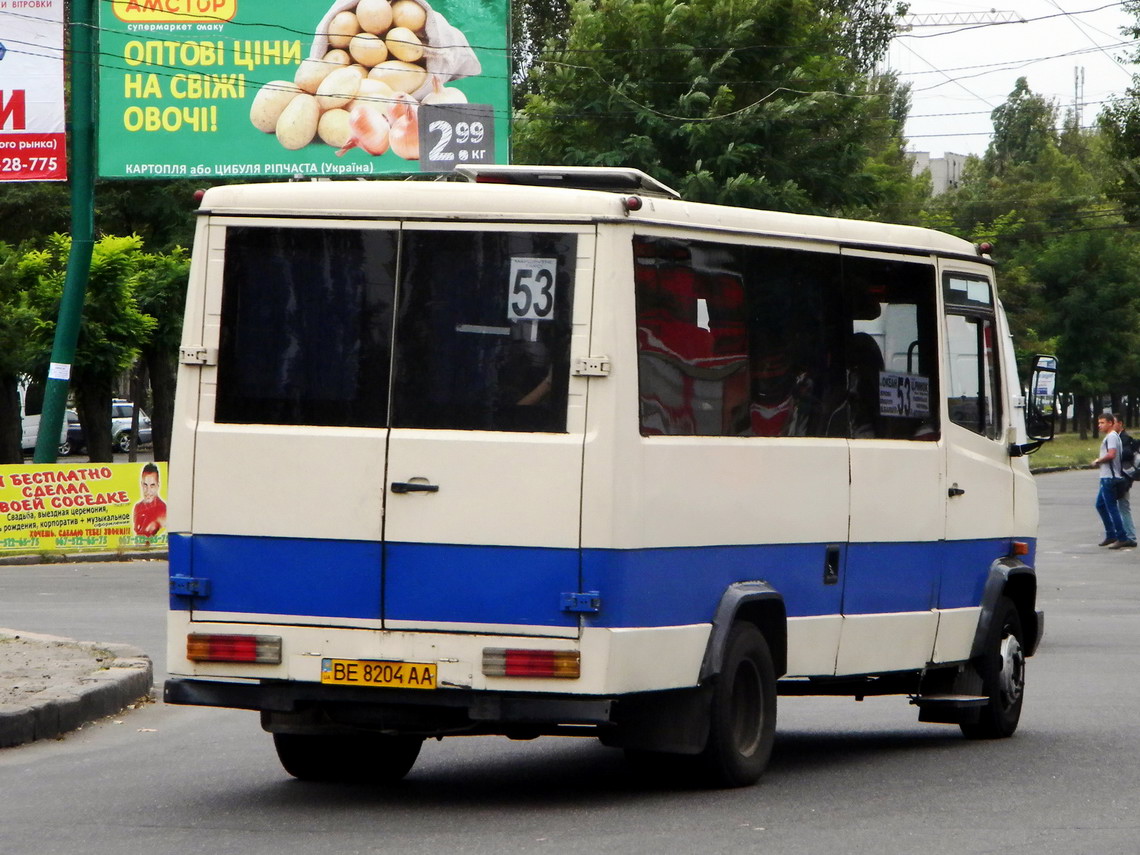 Николаевская область, Mercedes-Benz T2 709D № BE 8204 AA