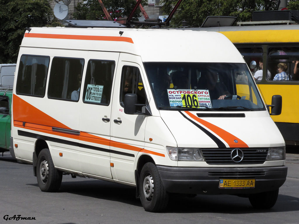 Dnepropetrovsk region, Mercedes-Benz Sprinter W903 312D Nr. AE 1333 AA