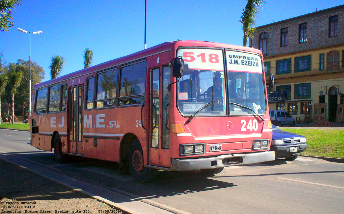Аргентина, El Detalle OA101 2G № 240