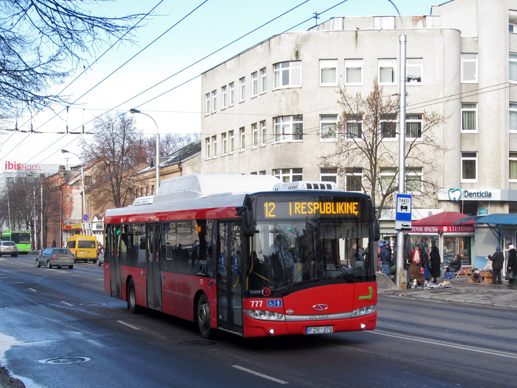 Литва, Solaris Urbino III 12 CNG № 777