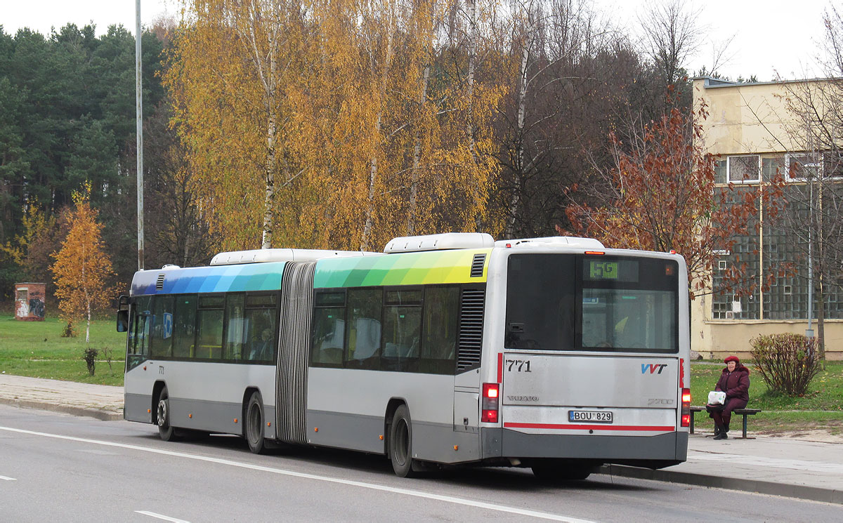 Литва, Volvo 7700A № 771