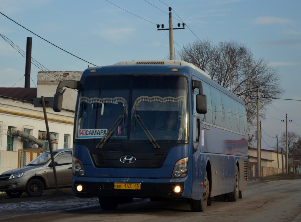 Самарская область, Hyundai Universe Space Luxury № ЕВ 163 63