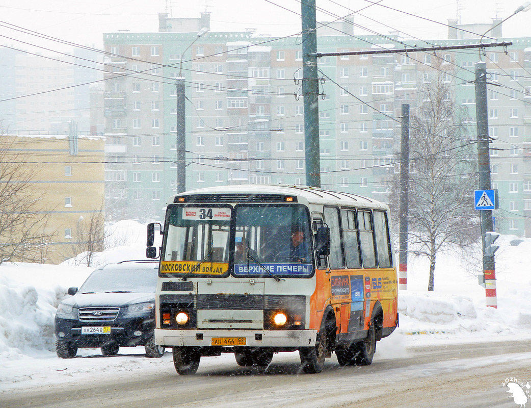 Нижегородская область, ПАЗ-32054 № АН 444 52