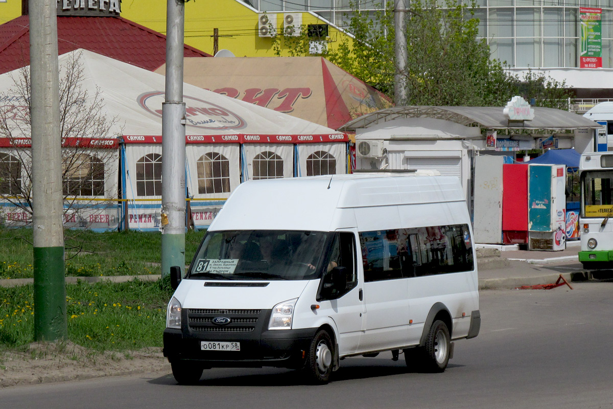 Пензенская область, Промтех-224326 (Ford Transit) № О 081 КР 58