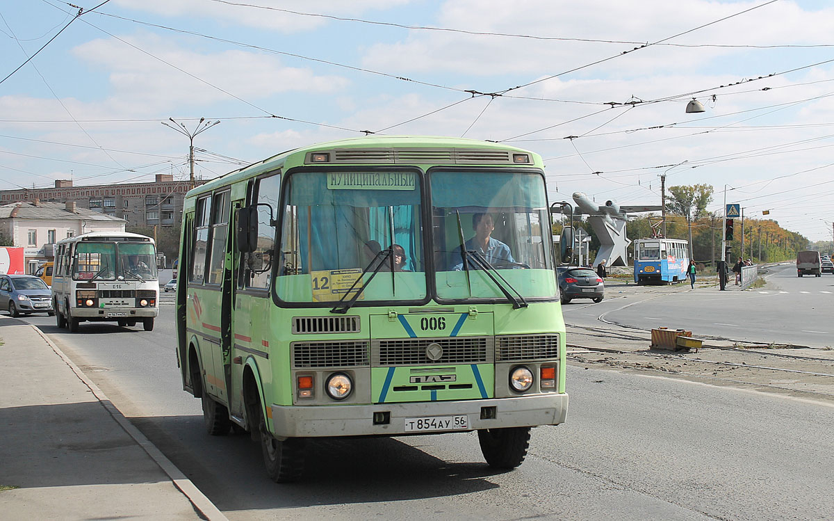 Оренбургская область, ПАЗ-32054 № 006