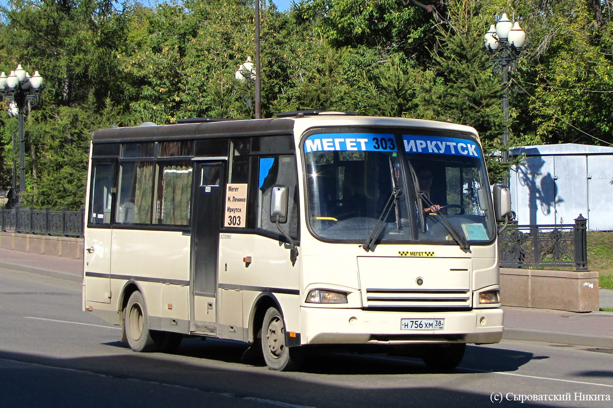Иркутская область, ПАЗ-3203 (00) № Н 756 ХМ 38