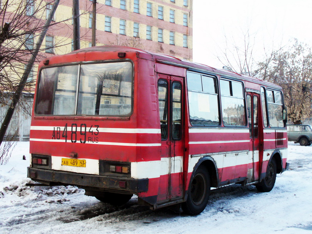 Кировская область, ПАЗ-3205 (00) № АВ 489 43