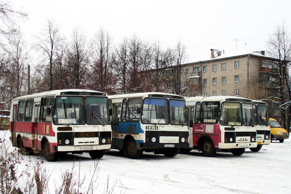 Кировская область, ПАЗ-3205 (00) № Т 213 АХ 43; Кировская область — Автовокзалы, автостанции, конечные остановки