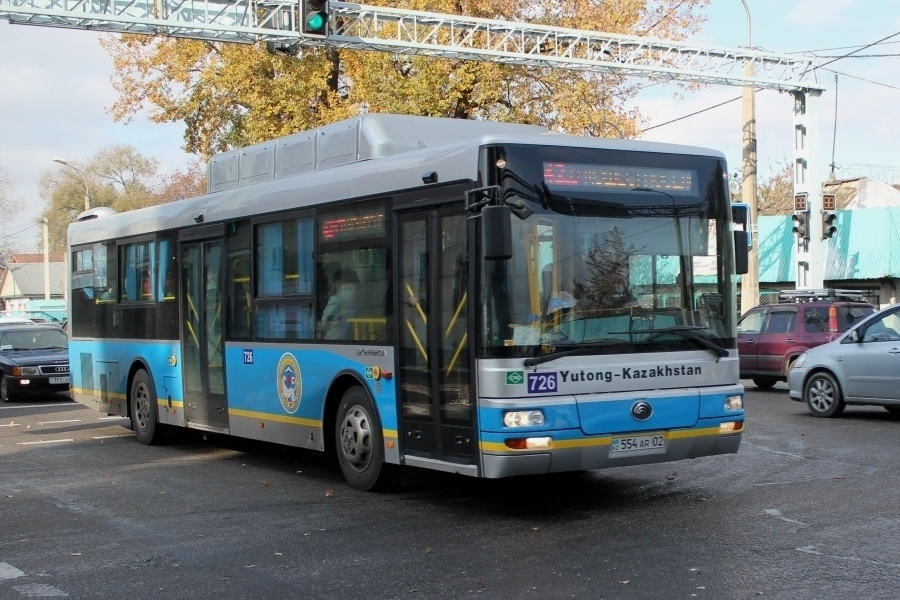 Алматы, Yutong ZK6118HGA № 726