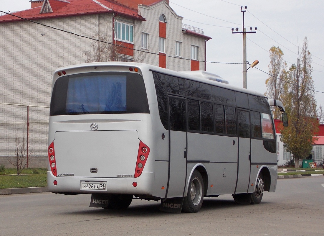 Белгородская область, Higer KLQ6720BL № Н 426 НА 31