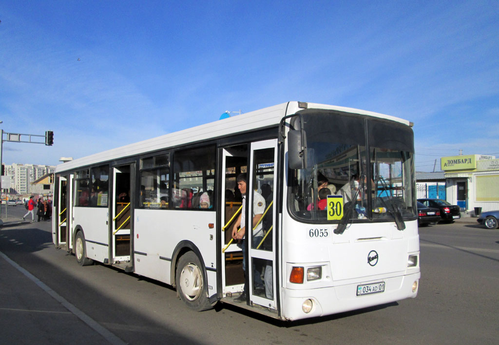 Astana, LiAZ-5293.53 Nr. 6055