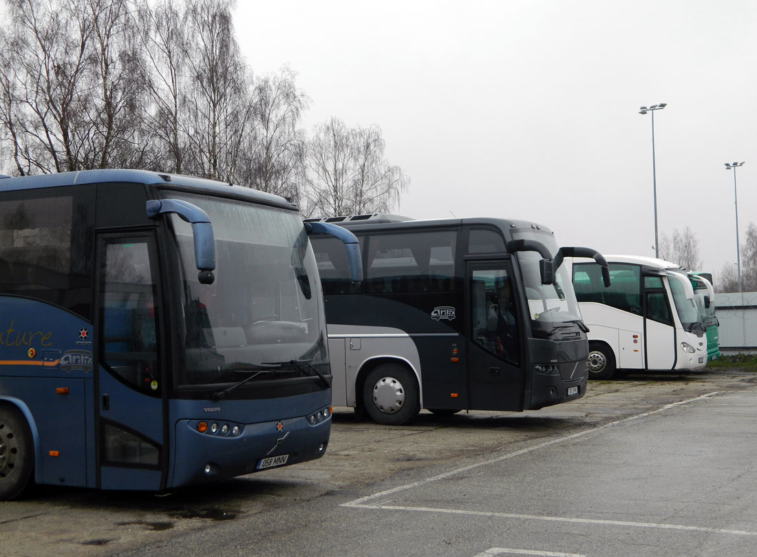 Эстонія — Tartumaa — Автобусные станции, конечные остановки, площадки, парки, разное