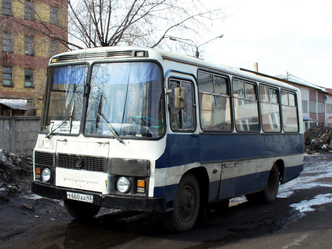 Кировская область, ПАЗ-3205 (00) № У 660 АА 43