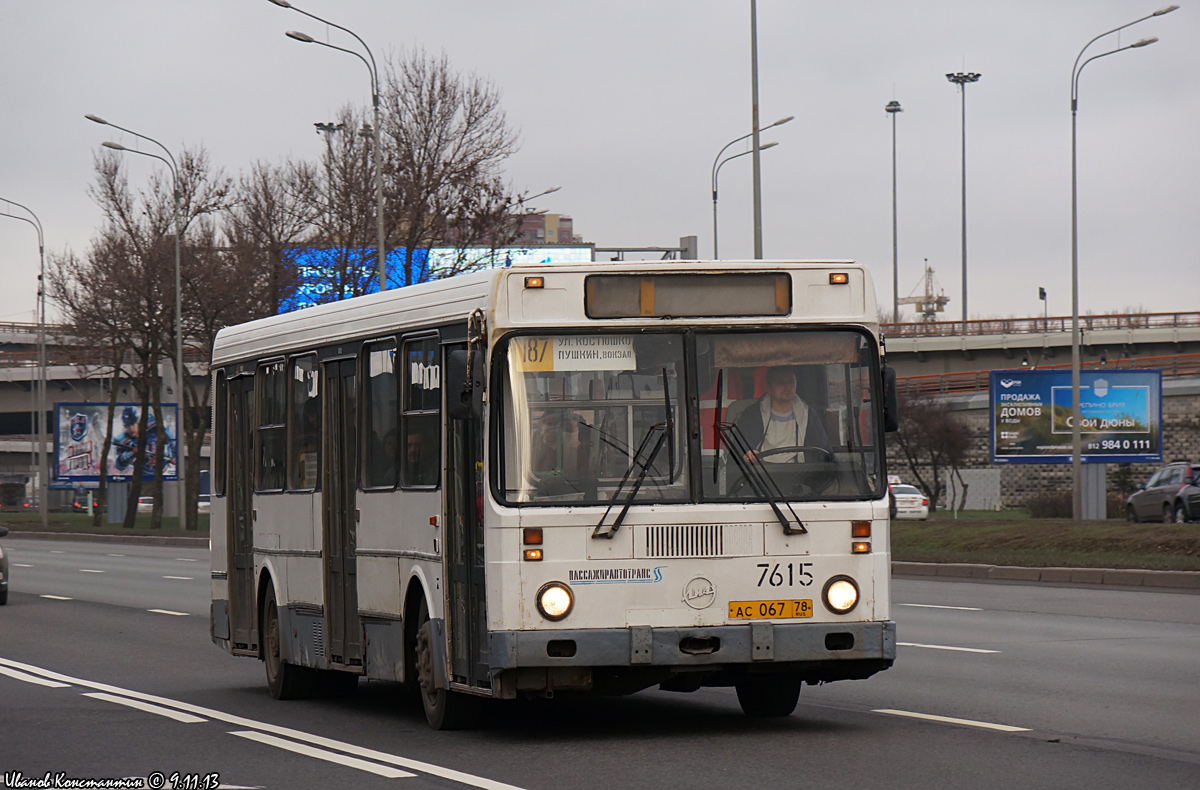 Санкт-Петербург, ЛиАЗ-5256.25 № 7615