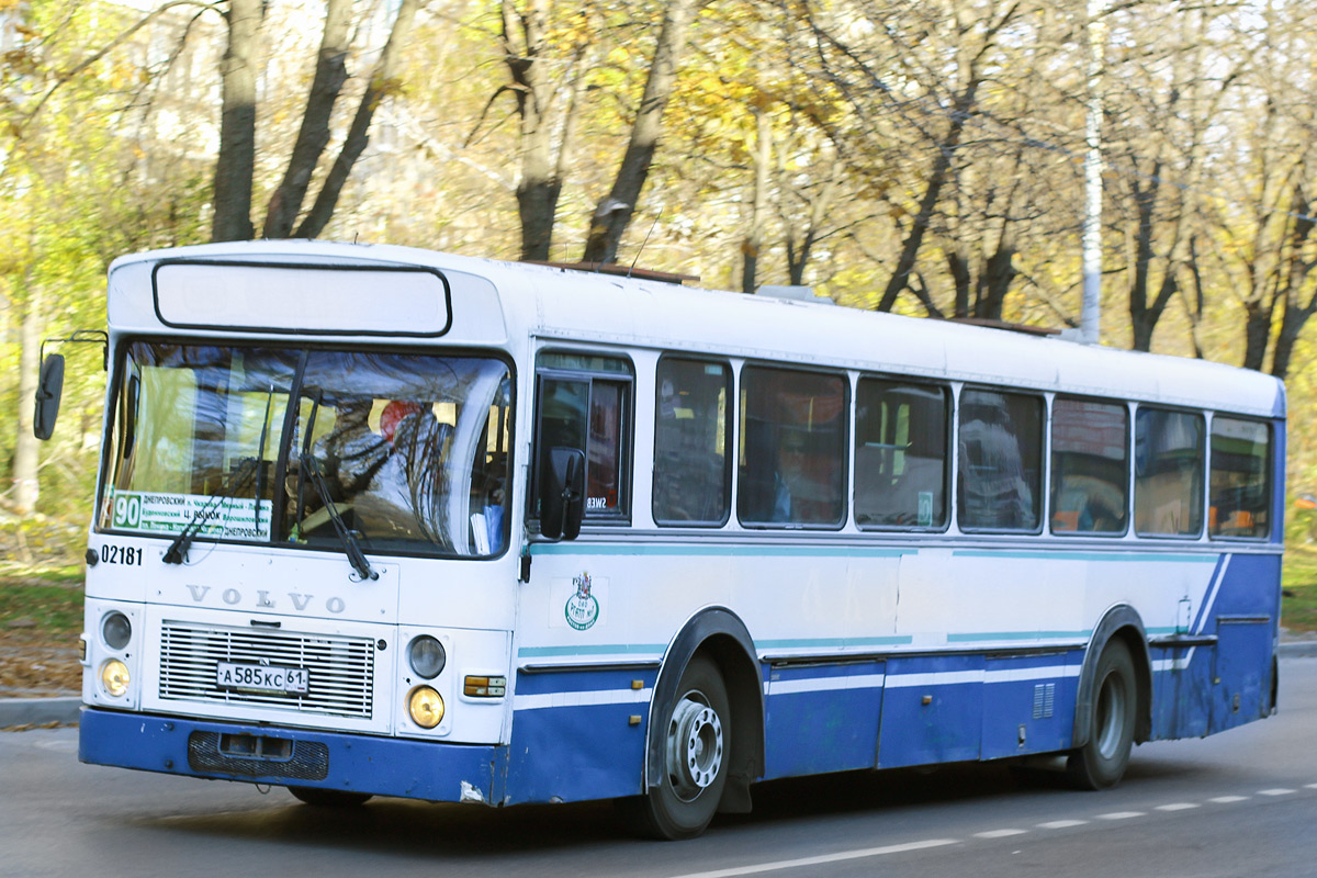 Ростовская область, Van Hool 160 № 02181