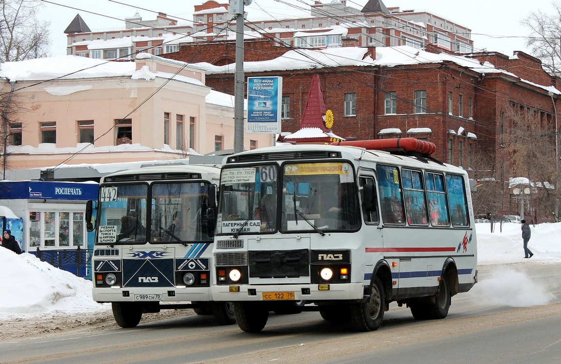 Томская вобласць, ПАЗ-32054 № СС 122 70