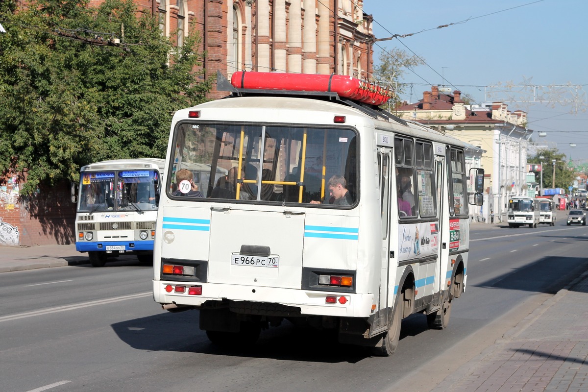 Томская область, ПАЗ-32054 № Е 966 РС 70