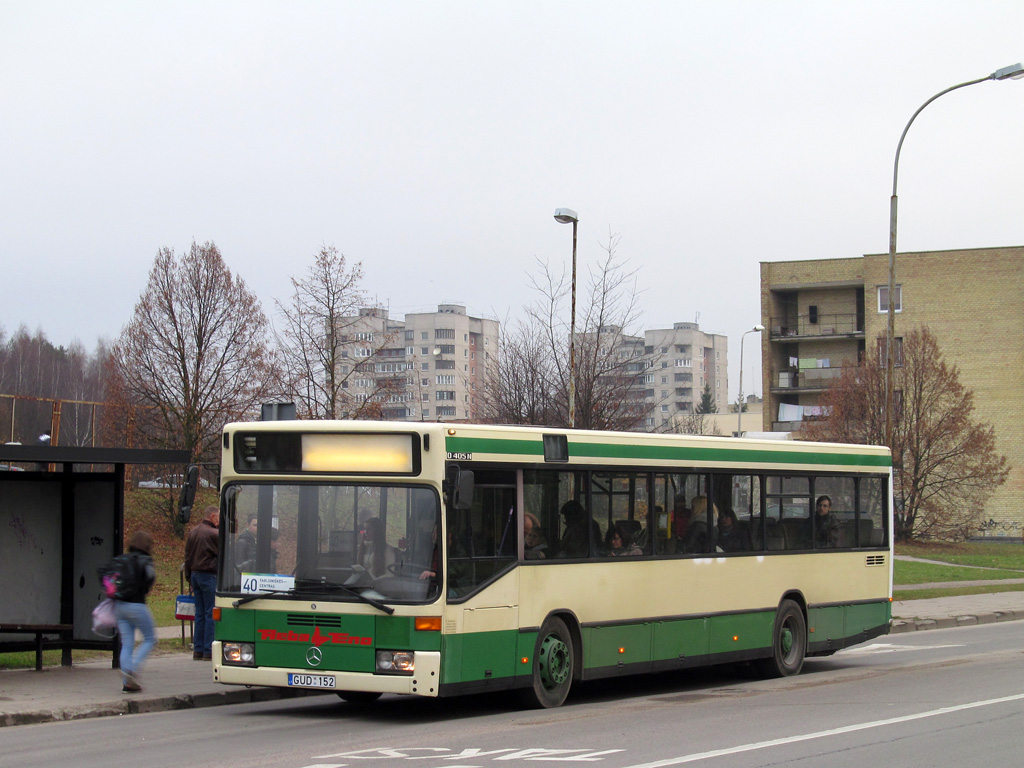 Литва, Mercedes-Benz O405N № GUD 152