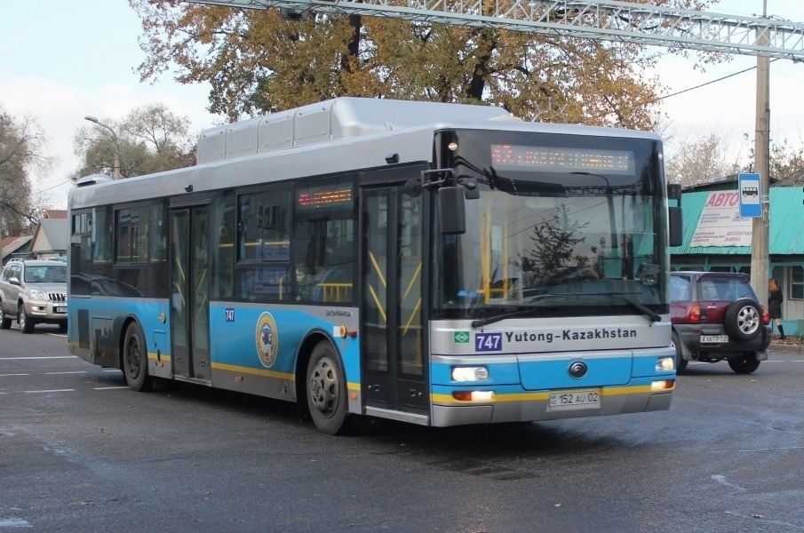 Алматы, Yutong ZK6118HGA № 747