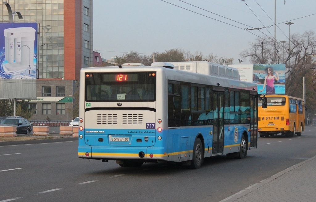 Алматы, Yutong ZK6118HGA № 717