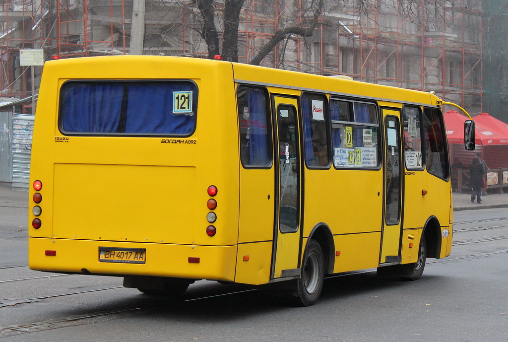 Одесская область, Богдан А09201 № BH 4017 AA