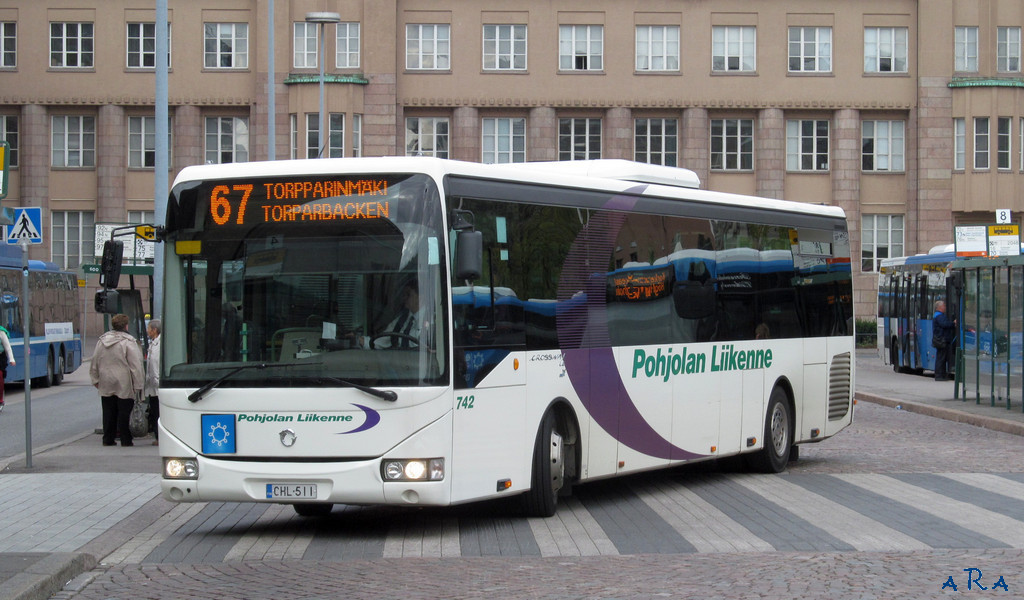 Финляндия, Irisbus Crossway LE 12.8M № 742