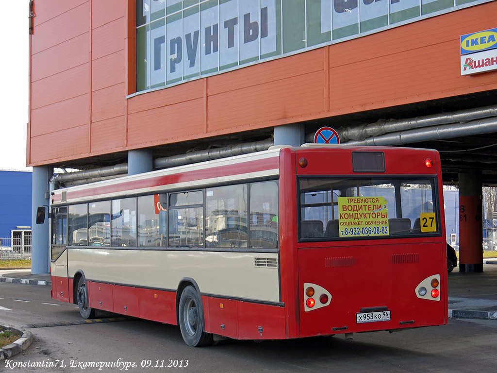 Свердловская область, Mercedes-Benz O405N (SAM) № Х 953 КО 96