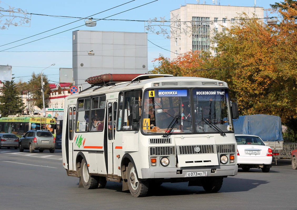 Томская область, ПАЗ-32054 № Е 073 МО 70