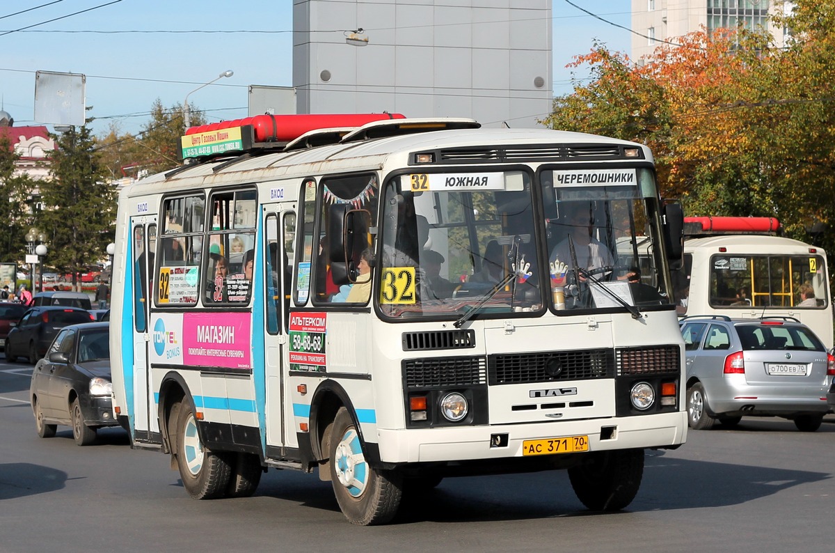 Томская область, ПАЗ-32054 № АС 371 70