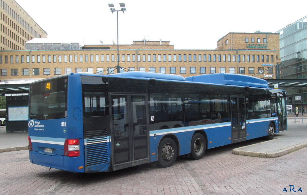 Финляндия, MAN A26 Lion's City LL NL313-15 CNG № 904