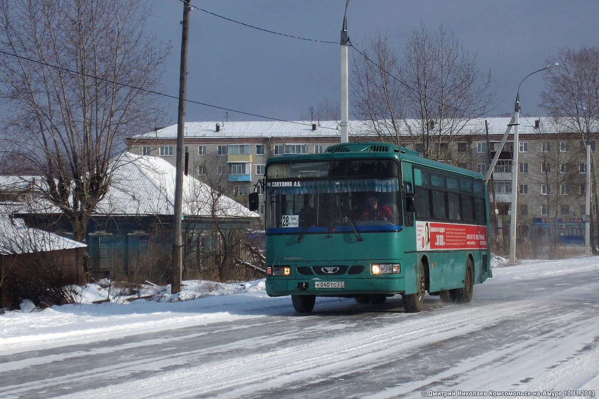 Хабаровский край, Daewoo BS106 Royal City (Busan) № К 040 ТС 27