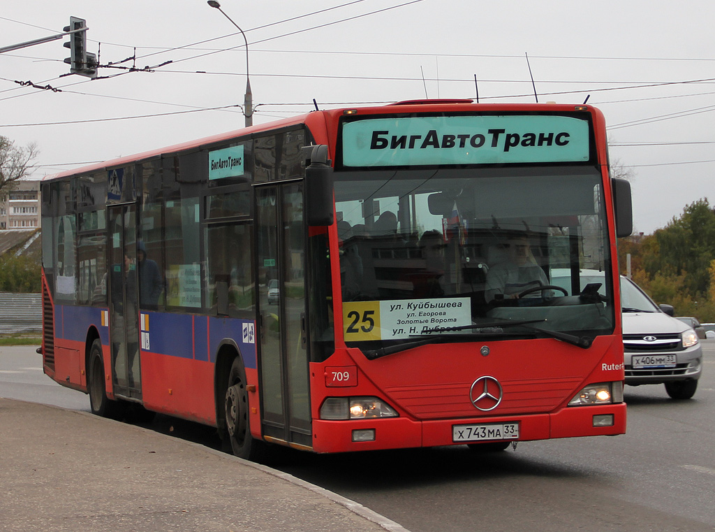 Vladimir region, Mercedes-Benz O530 Citaro # Х 743 МА 33