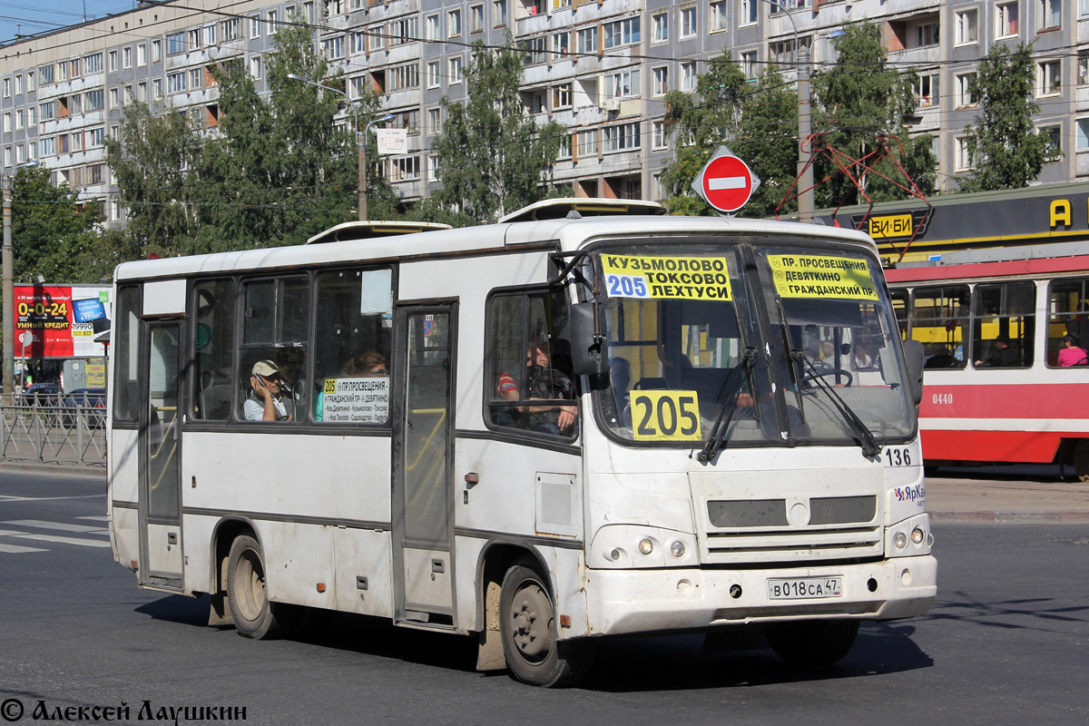 Санкт-Петербург, ПАЗ-320402-03 № 136