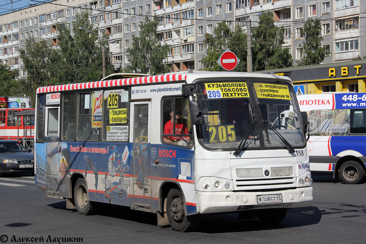 Санкт-Петербург, ПАЗ-320402-05 № 158