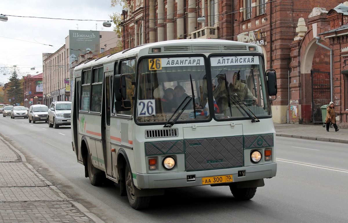 Tomsk region, PAZ-32054 # АА 300 70