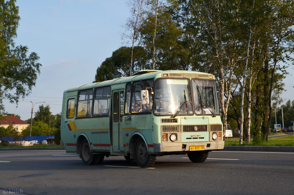 Санкт-Петербург, ПАЗ-32053 № 7102