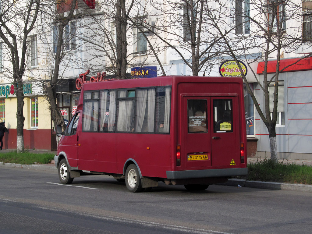 Полтавская область, Рута СПВ А048.3 № BI 3145 AA